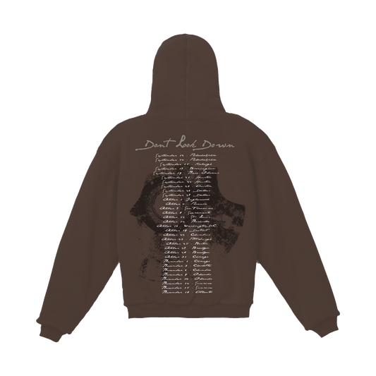 Yarn Hoodie — Brown