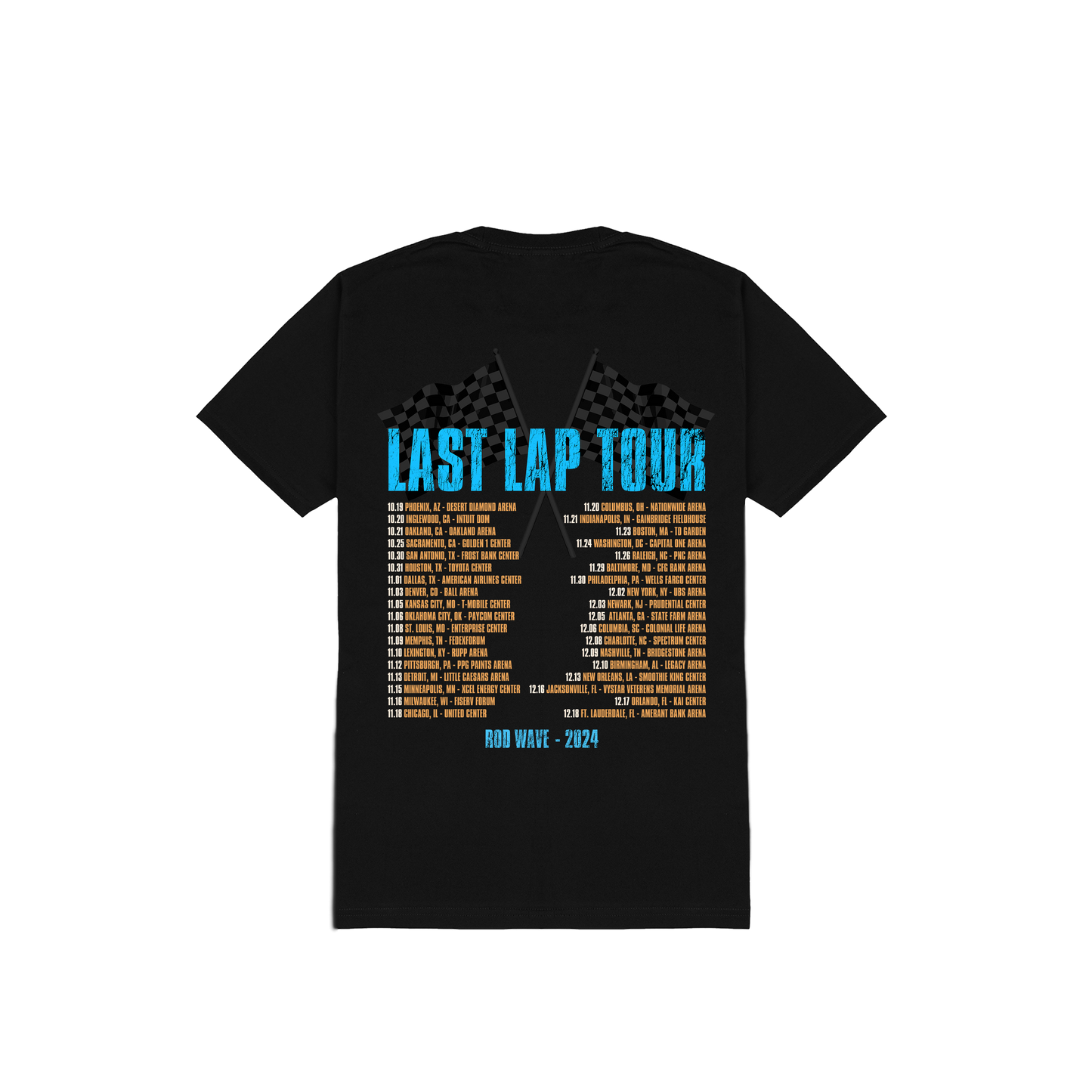 Face Tour Tee Black