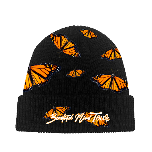 All-Over Butterfly Beautiful Mind Beanie