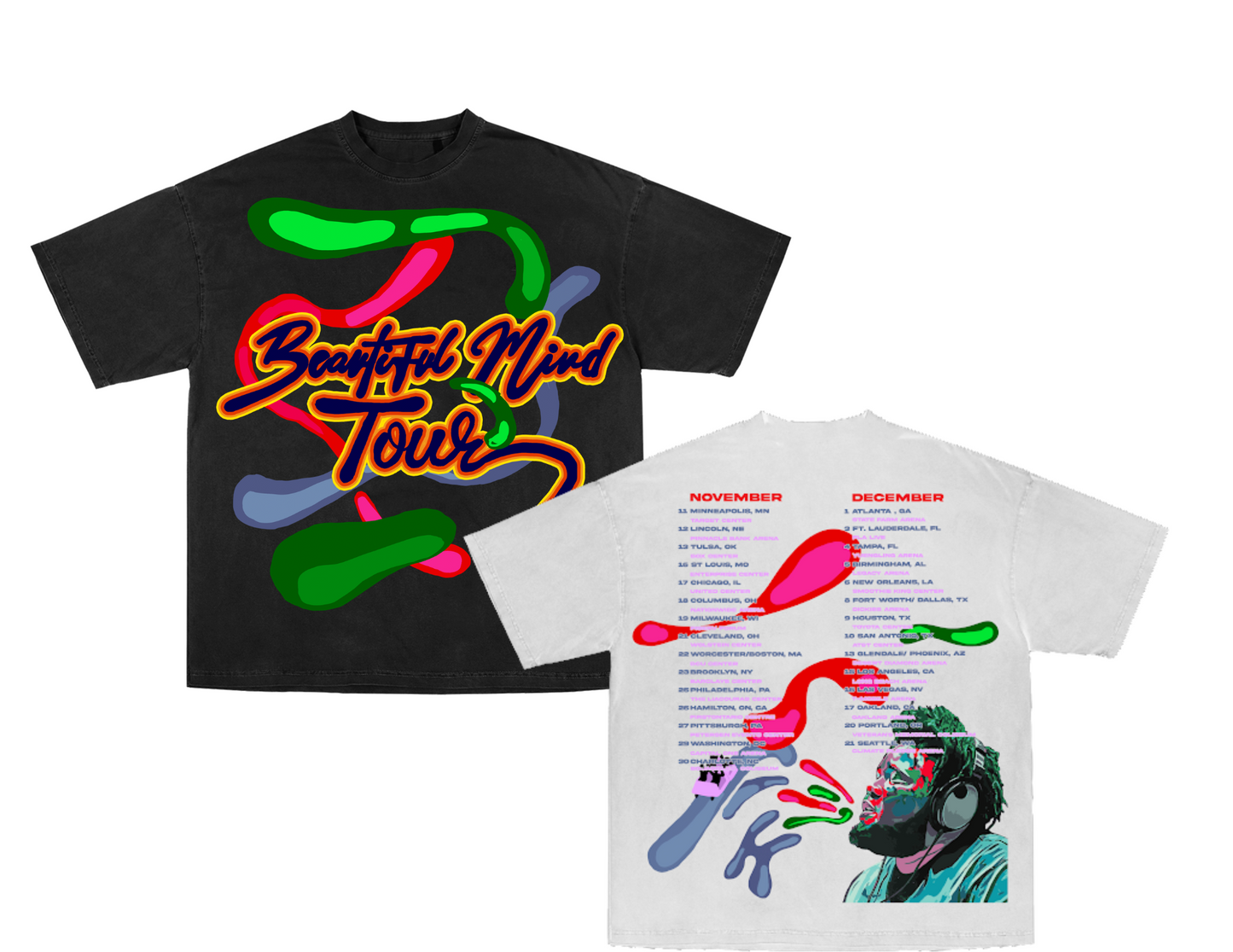 Beautiful Mind Tour Tee