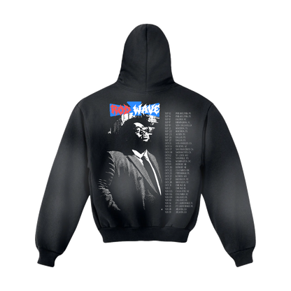 Rodfather Zip Up — Washed Black