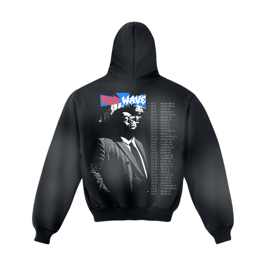 Rodfather Zip Up — Washed Black