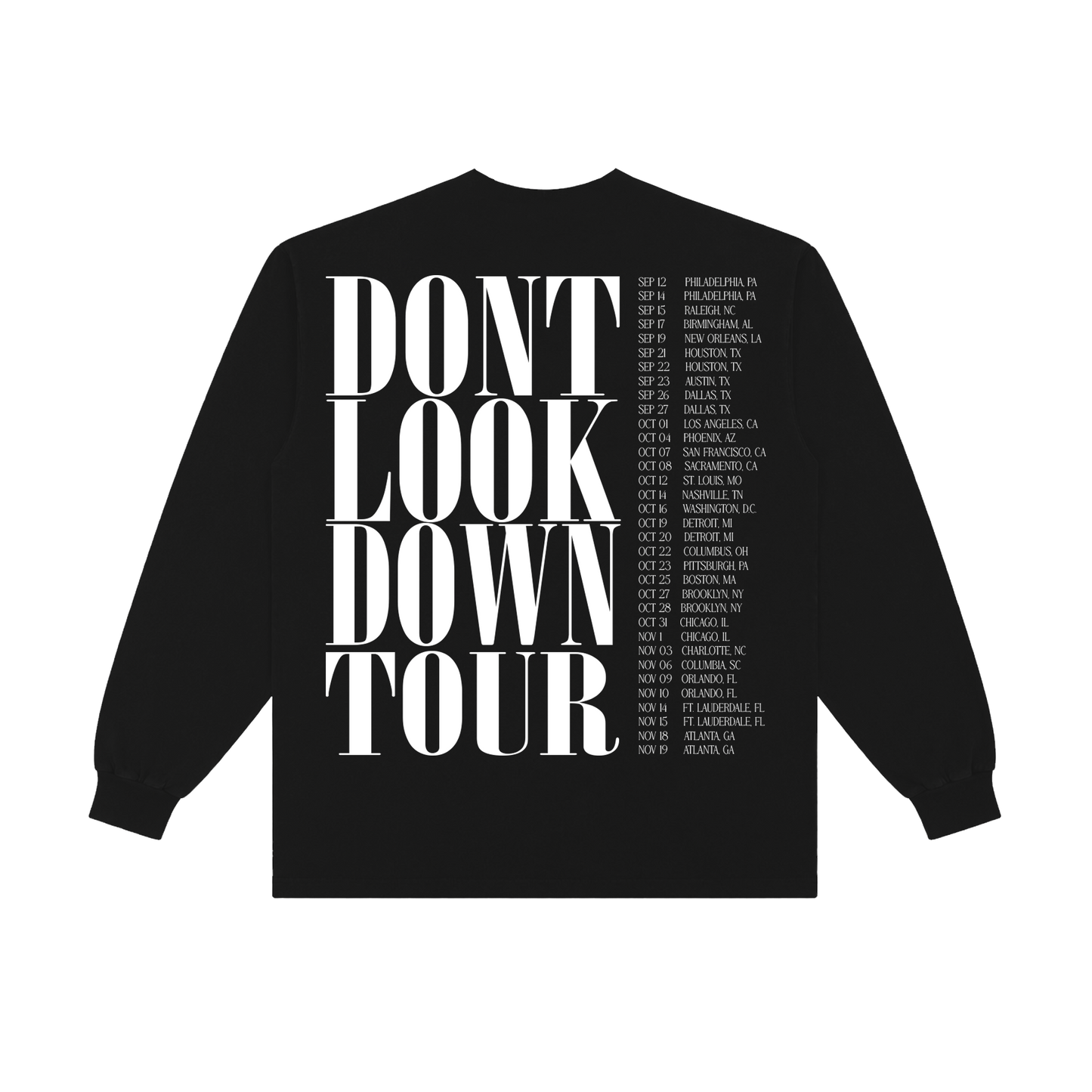 Rosegarden Long Sleeve — Black
