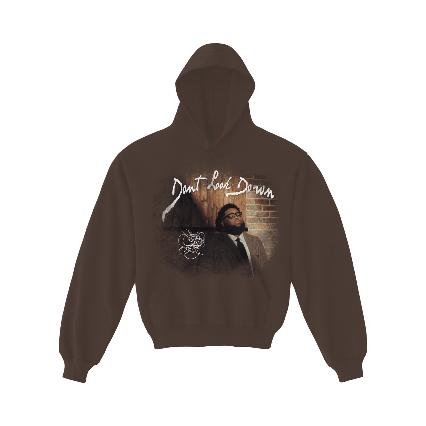 Yarn Hoodie — Brown